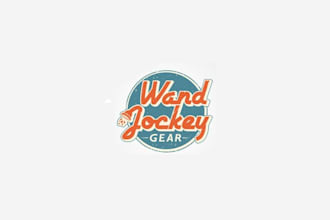 design amazing classic nice wand jockey gear logo in 1 day