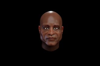 make top quality realistic human character for animation