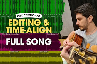 edit and quantize all instruments in your song