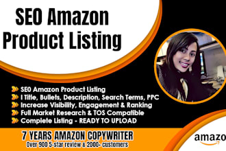 write complete amazon listing description