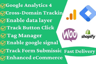 fix or setup google analytics 4, ga4 enhanced ecommerce GTM
