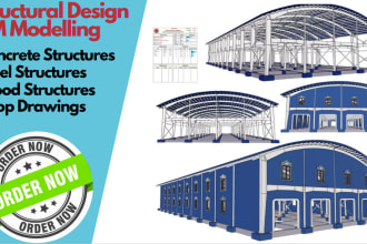 design any complex concrete and steel structure perfectly