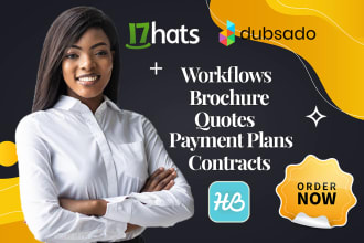 set up dubsado automations 17hats honeybook workflow honeybook
