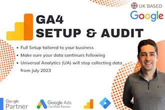 create or audit your google analytics 4 account ga4