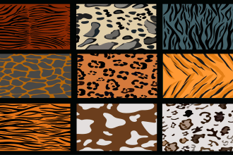 create  trendy seamless textile, animal skin or fabric pattern design