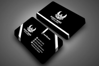 design professional business card  and logo design