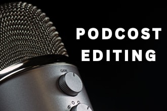 optimized podcast editing, mixing, and mastering services