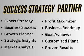 craft your success strategy, strategic business planner