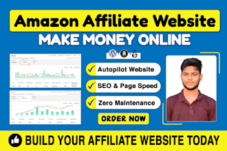 create autopilot amazon affiliate marketing website or amazon affiliate store