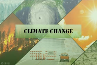 write on climate change and global warming
