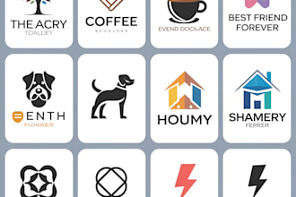 be your logo maker and make modern monogram for you