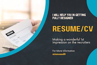 make a captivating resume for you