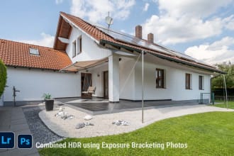 do real estate hdr photos editing