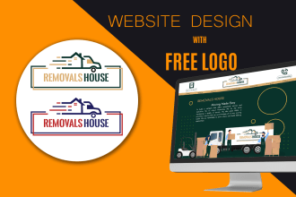 website design UI in 5 pages figma adobe photoshop and illustrator
