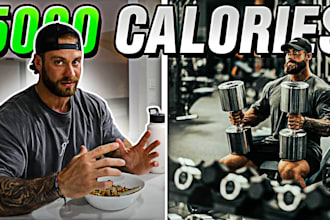 design amazing clickbait fitness, gym, workout thumbnail