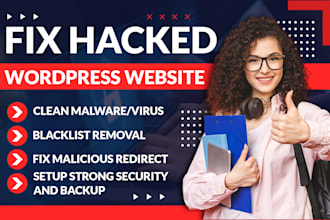 quickly remove malware and fix hacked wordpress website