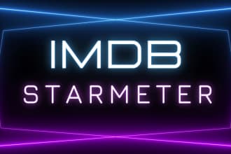 increasing imdb profile starmeter