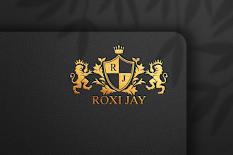 design royal family crest logo for your business