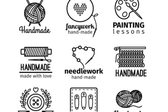 design awesome knitting logo within 1 day