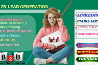 perfect b2b lead generation data scraper business email list