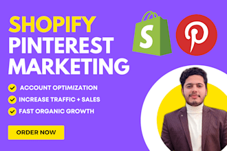 be your shopify store pinterest marketing manager