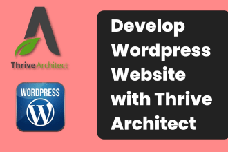 build any wordpress website with thrive architect