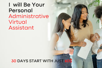 be your rockstar personal administrative virtual assistant