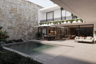 do realistic exterior 3d rendering