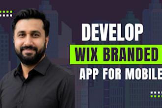 develop wix branded app for android and ios and publish wix branded app