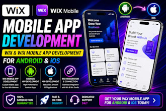 do mobile app development wix and wix mobile app development for andoid and ios