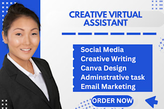 be executive virtual assistant creative virtual personal assistant social media