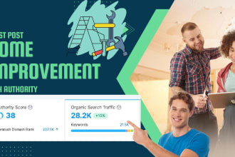 do home improvement guest post high traffic site