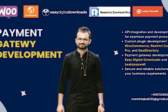 develop payment gateway plugin for woocommerce, rcp, leakypaywall, getpaid