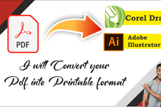 convert your pdf into printable format