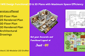 draft autocad 2d architectural plans and drawings