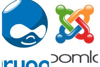 install drupal or joomla and fix errors