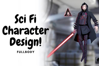 design your sci fi and star wars character