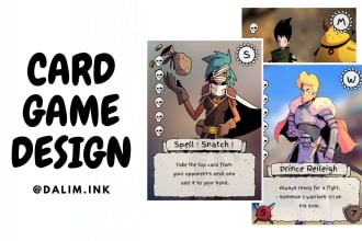 illustrate your card game art and ttrpg art
