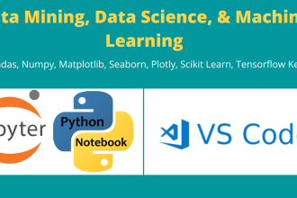 do python data analysis, machine learning, and deep learning projects