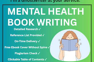 ghostwrite a mental health book