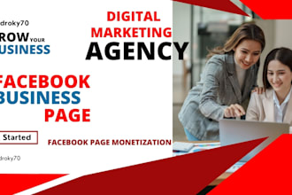 be doing targeted facebook page monetization and setup