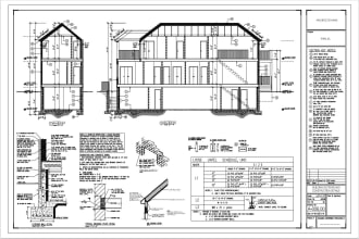 make architecture 2d floor plan in autocad