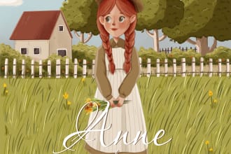 draw cute and detailed illustration
