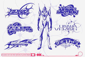 make y2k streetwear logo