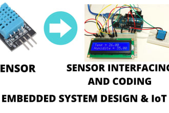 do sensors interfacing and coding