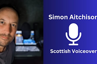 record scottish and neutral british voiceover