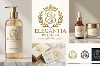 elegant logo design luxury brand identity minimalist