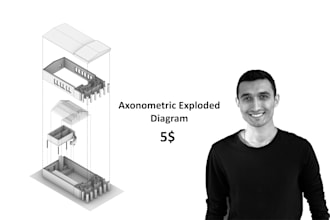 do architectural exploded diagrams with rhino