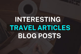 write amazing travel articles and blog posts