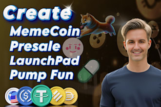 build token, ico, presale, launchpad, web3 dapp, pump fun on bera, solana, sonic
